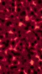 red blood cells flowing into the water