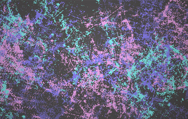 Abstract grunge texture splash paint colorful background