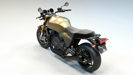 Concept 4 - 3D Motorcycle concept design