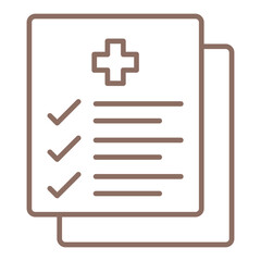 Obraz premium Report Icon