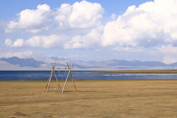 Song kol Lake, Kyrgyzstan, Central Asia