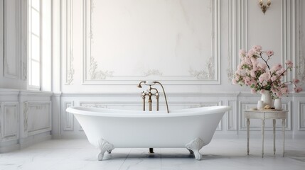 White Bathtub Photography