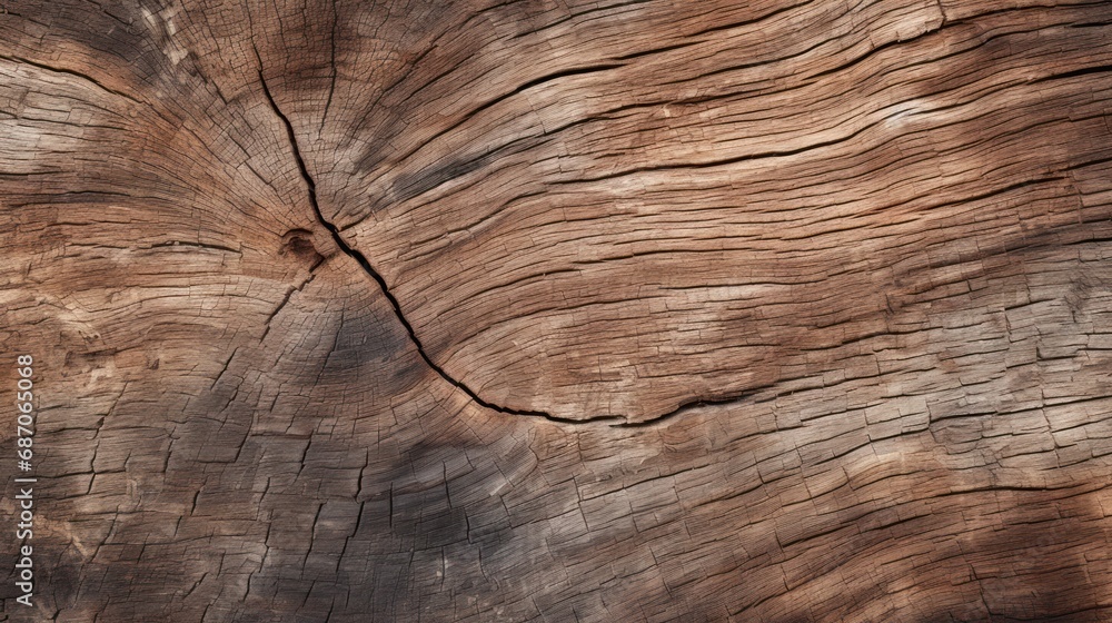 Poster a close up of a piece of wood with a tree stump in the middle and a tree stump in the middle.
