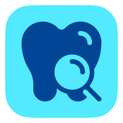 Editable dental checkup vector icon. Dentistry, healthcare, medical. Part of a big icon set family. Perfect for web and app interfaces, presentations, infographics, etc
