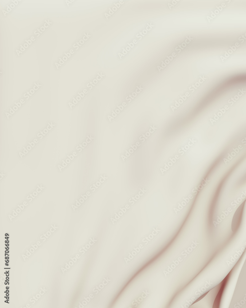 Poster neutral backgrounds abstract soft tones beige brown background curve fold crushed cube shapes indent