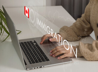 virtual screen with emigration to Canada