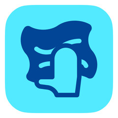 Editable wipe clean hand vector icon. Part of a big icon set family. Perfect for web and app interfaces, presentations, infographics, etc