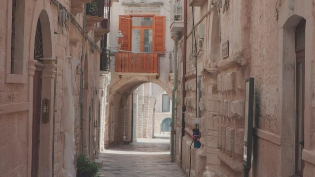 Beautiful cathedral near the sea in Trani, Italy.