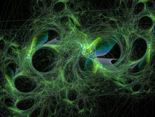 Imaginatory fractal abstract background Image