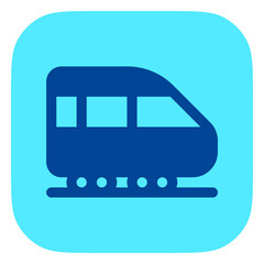 Editable subway train vector icon. Vehicles, transportation, travel. Part of a big icon set family. Perfect for web and app interfaces, presentations, infographics, etc