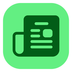 Editable newspaper, newsletter vector icon. Part of a big icon set family. Perfect for web and app interfaces, presentations, infographics, etc