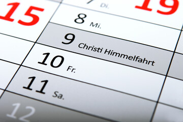 Christi Himmelfahrt - obrazy, fototapety, plakaty