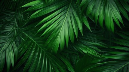 a group of green leaves