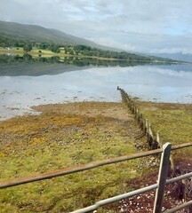 View from the Harry Potter steam train - West Scotland