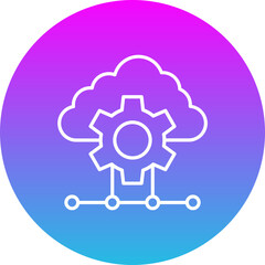 Cloud Settings Icon