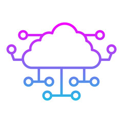 Cloud Computing Icon