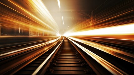 Fototapeta na wymiar abstract train, rail speed background. 