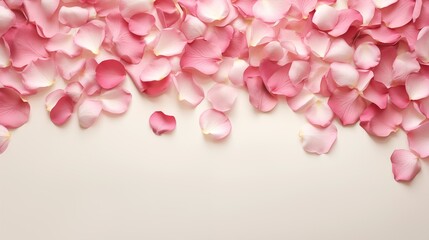 Minimal backgroud Valentine design, copy space