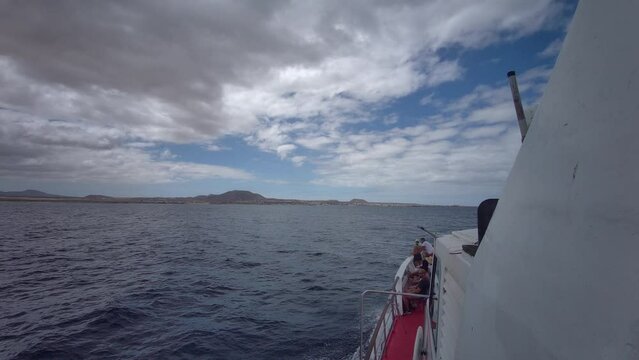 Sailing trip to Lobos island - Fuerteventura, Canary Islands, Spain