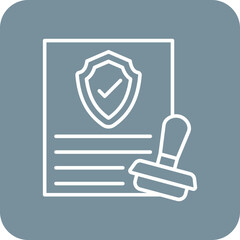 Obraz premium Approval Icon