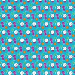 Abstract art background vector. Creative Hand drawn various shapes and doodle object elements for kids and school cover. abstract wall art for home earth, tone and pattern design.