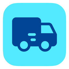 Editable delivery truck vector icon. Part of a big icon set family. Perfect for web and app interfaces, presentations, infographics, etc