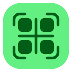 Editable qr code scanner vector icon. Part of a big icon set family. Perfect for web and app interfaces, presentations, infographics, etc