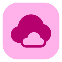 Editable clouds vector icon. Part of a big icon set family. Perfect for web and app interfaces, presentations, infographics, etc
