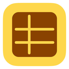 Fototapeta premium Editable spreadsheet table vector icon. Part of a big icon set family. Perfect for web and app interfaces, presentations, infographics, etc