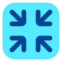 Editable vector exit full screen icon. Part of a big icon set family. Perfect for web and app interfaces, presentations, infographics, etc