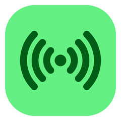 Editable vector wifi search icon. Part of a big icon set family. Perfect for web and app interfaces, presentations, infographics, etc