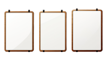 Set of Digital Drawing Pads Isolated on Transparent or White Background, PNG