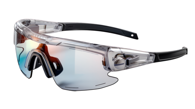 Smart Glasses Isolated on Transparent or White Background, PNG