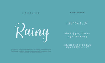 Signature font calligraphy logotype script brush font type font lettering handwritten
