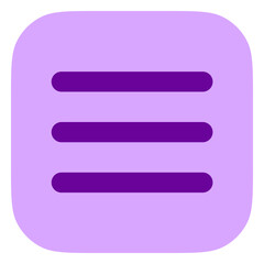 Obraz premium Vector burger menu icon. Black, white background. Perfect for app and web interfaces, infographics, presentations, marketing, etc.