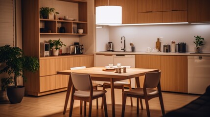 Fototapeta premium Kitchen interior design