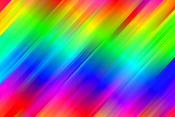 Vibrant Rainbow Diagonal Stripes: A Modern, Trendy, and Artistic Background Design
