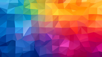 colorful rainbow background with copy space. concept of valentine's day, lgbt, pride month. copy space. flat lay. top view