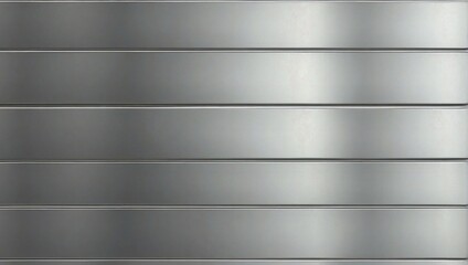 Sleek and clean metal texture with horizontal lines, reflecting light for a modern and industrial background