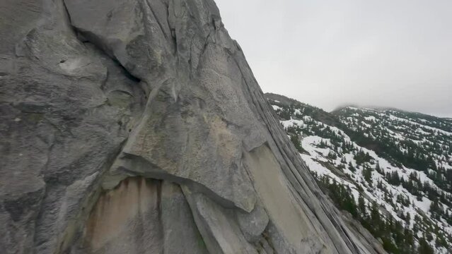 Ascending yak peak