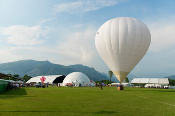 Public music festival hot air balloon/ tendone per concerti con mongolfiera