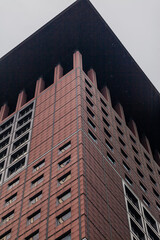 FRANKFURT, GERMANY - July 19 2023: Facade of the Japan Center in the Frankfurt business center. The...