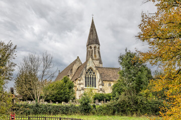 The Church of the Annunciation, 19th Century Roman Catholic CHurch, St Mary's Hill, Inchbrook, Stroud, Gloucestershire, United Kingdom