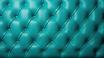 green turquoise leather sofa texture background, luxury leather patter