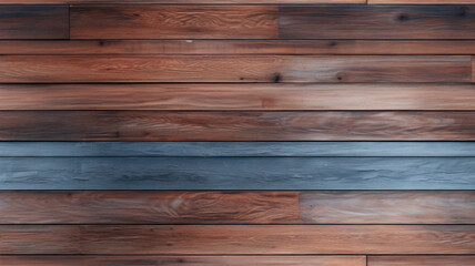 Obraz premium Rustic modern wooden wall with patina texture in futuristic style, AI generated