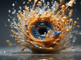 Universal eye splash