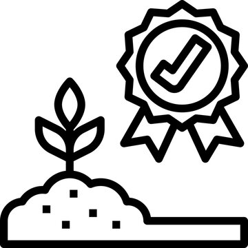 soil quality outline icon