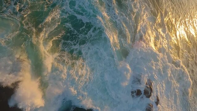 Looking down on the tides