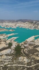 drone photo embalse de algeciras Spain Europe