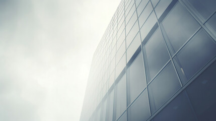 Fototapeta na wymiar A building with a sky background. Generative Ai